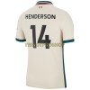 Original Fußballtrikot Liverpool Henderson 14 Auswärtstrikot 2021-22 Für Herren